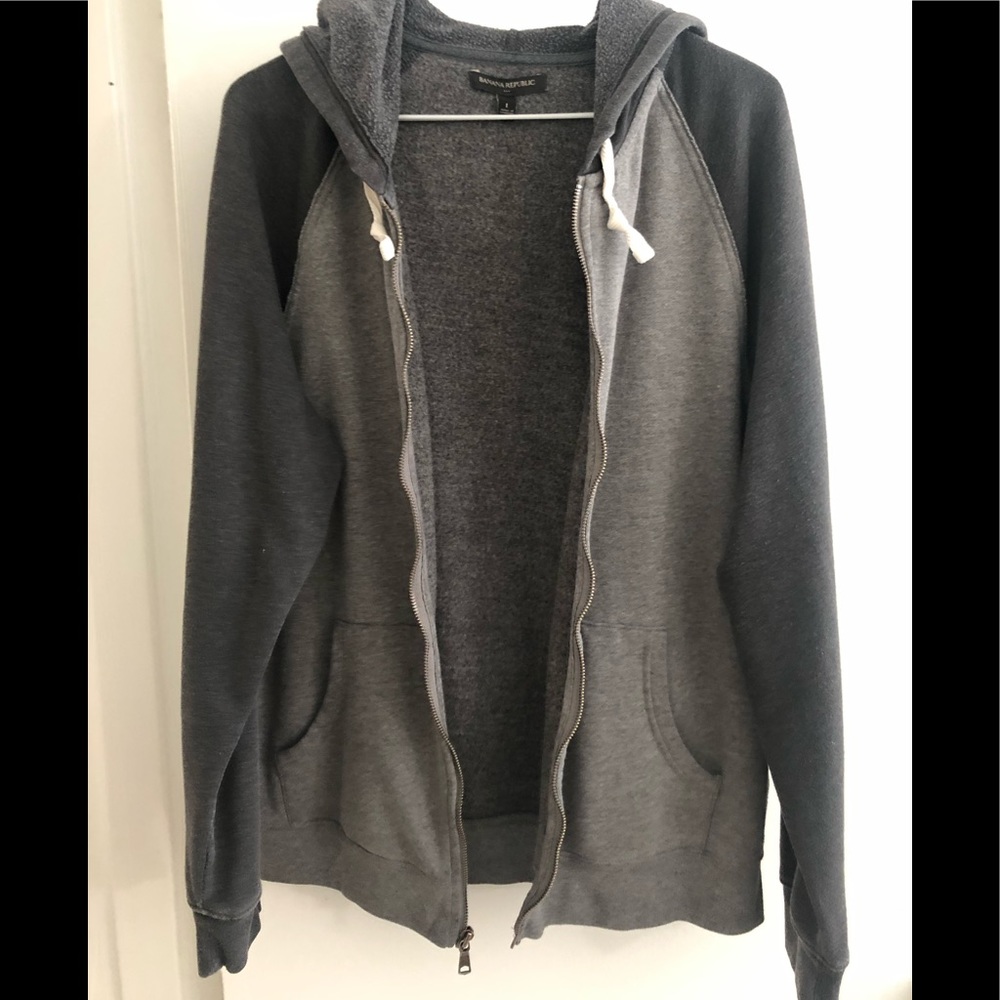 Gray hoodie